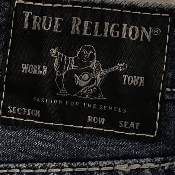 👖 True Religion Distressed Skinny/Slim Jeans size 33 👖 - Picture 10 of 11